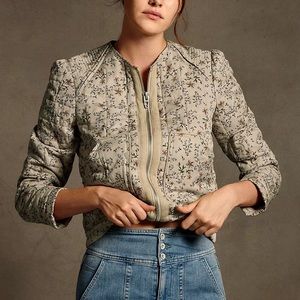 Blank NYC Quilted Floral Jacket